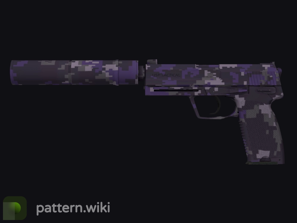 USP-S Purple DDPAT seed 465