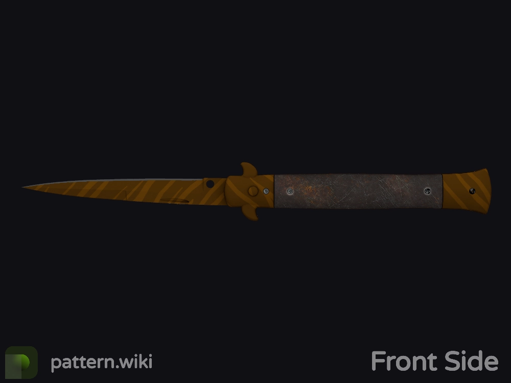 Stiletto Knife Tiger Tooth seed 172