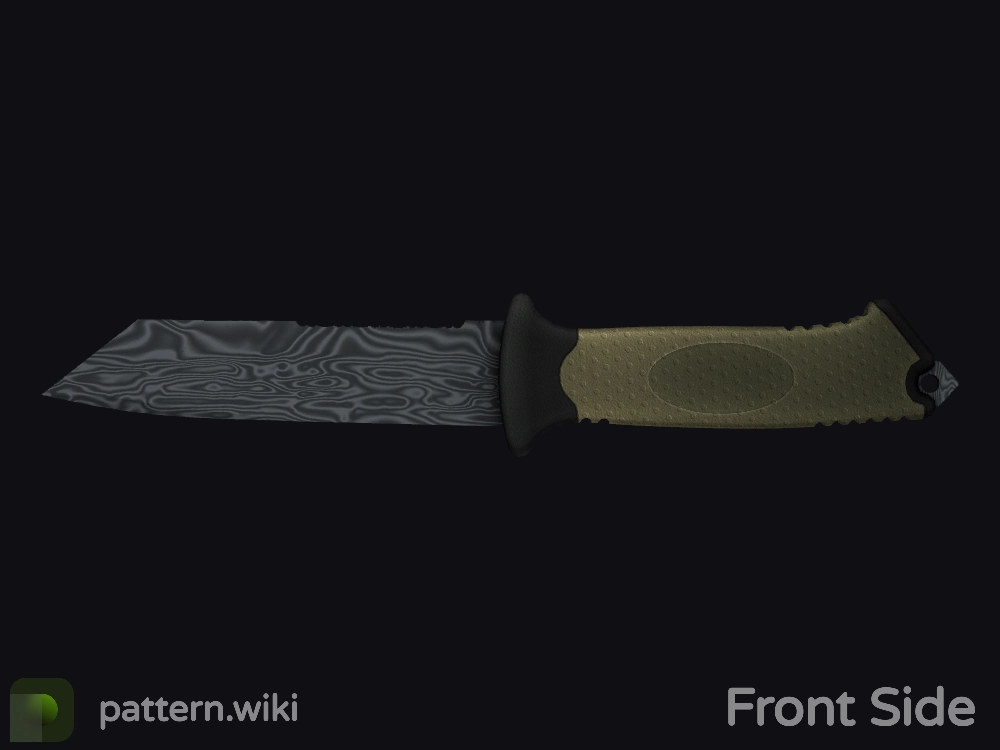 Ursus Knife Damascus Steel seed 483