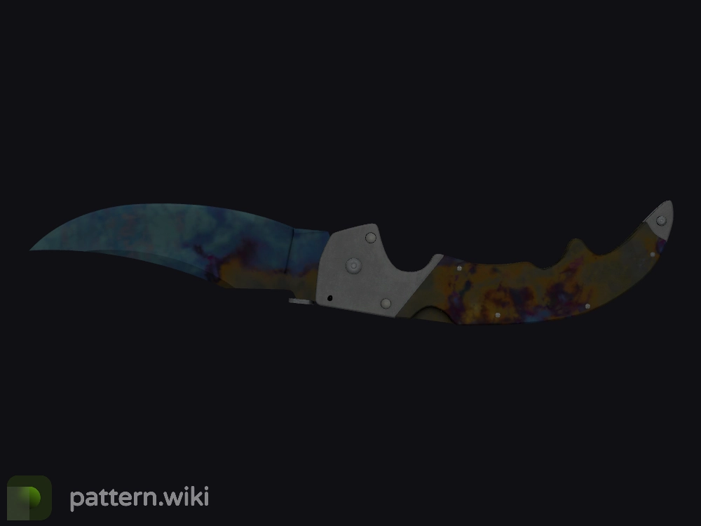 Falchion Knife Case Hardened seed 182