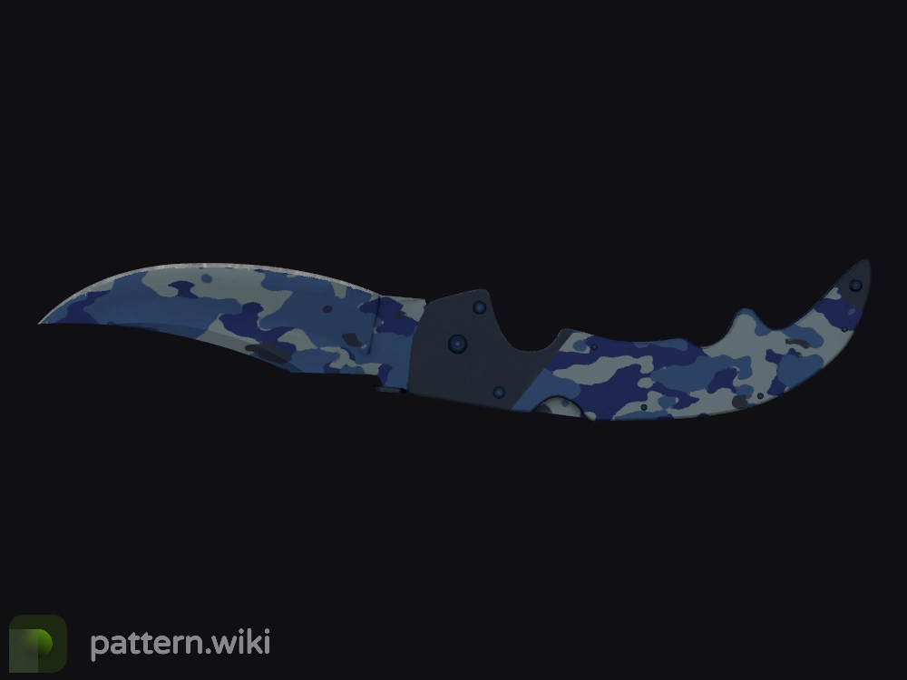 Falchion Knife Bright Water seed 348