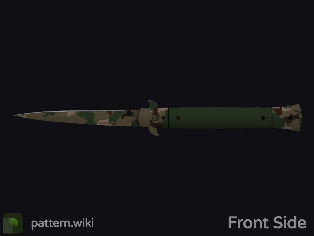 Stiletto Knife Forest DDPAT seed 628