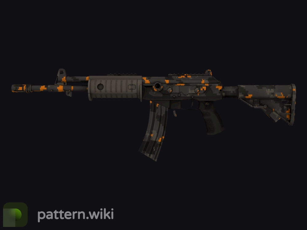 Galil AR Orange DDPAT seed 197