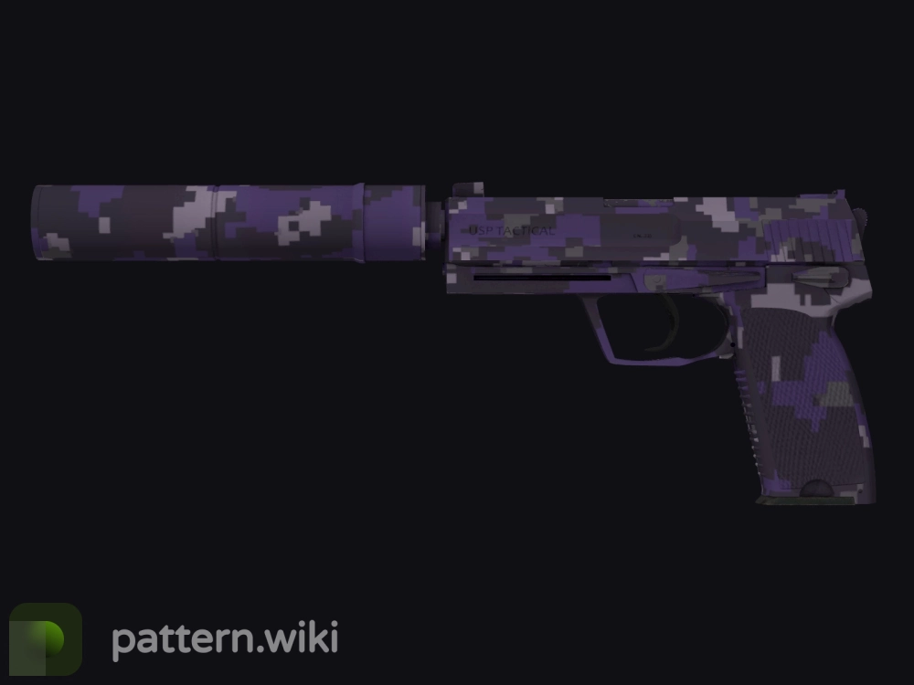 USP-S Purple DDPAT seed 39