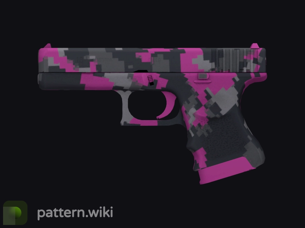 Glock-18 Pink DDPAT seed 19