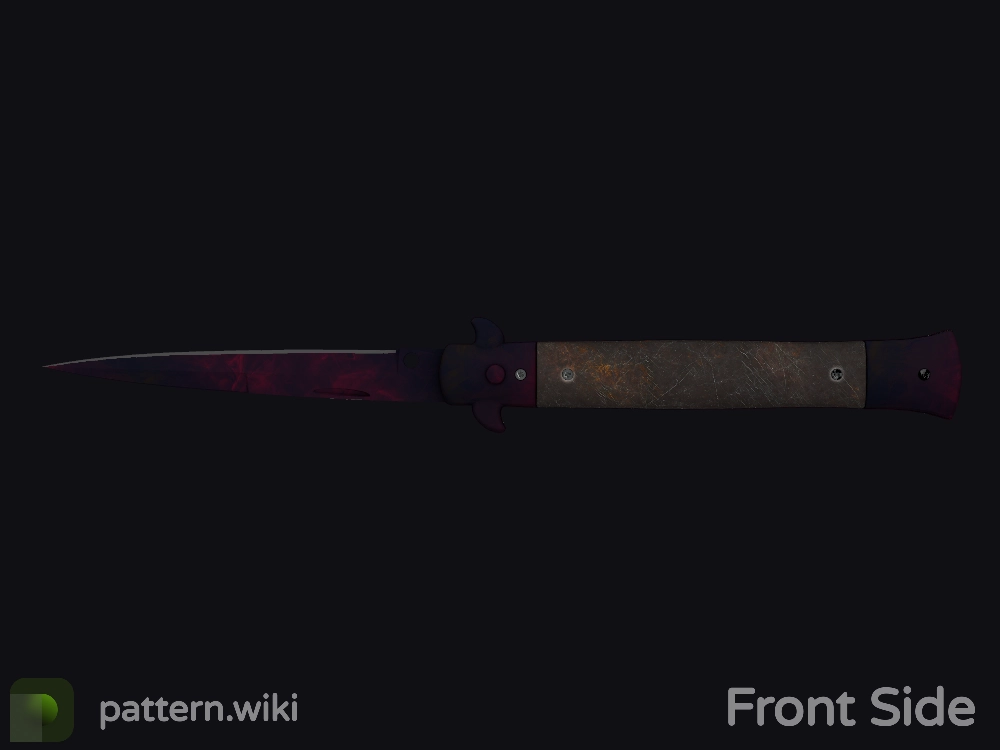 Stiletto Knife Doppler seed 660