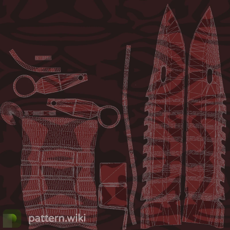 M9 Bayonet Slaughter seed 342 pattern template