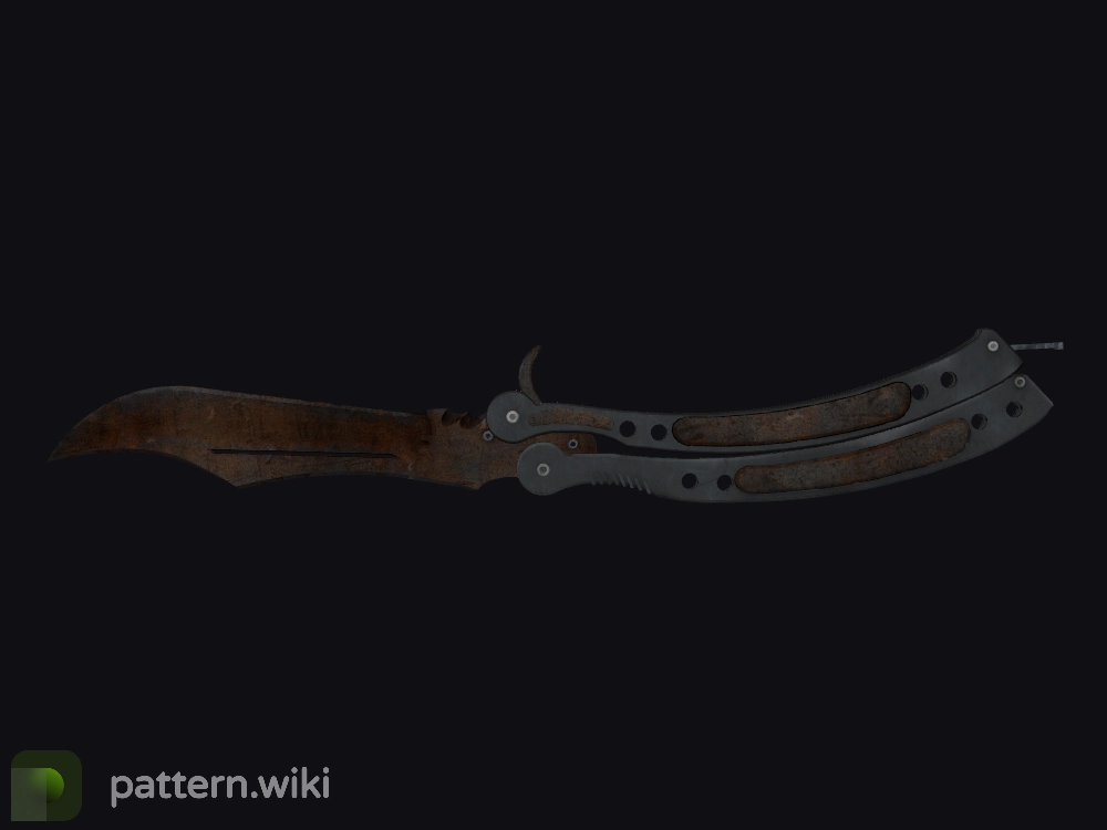 Butterfly Knife Rust Coat seed 388