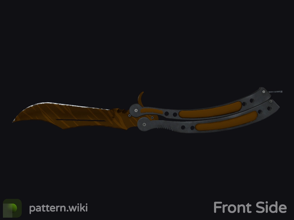 Butterfly Knife Tiger Tooth seed 451