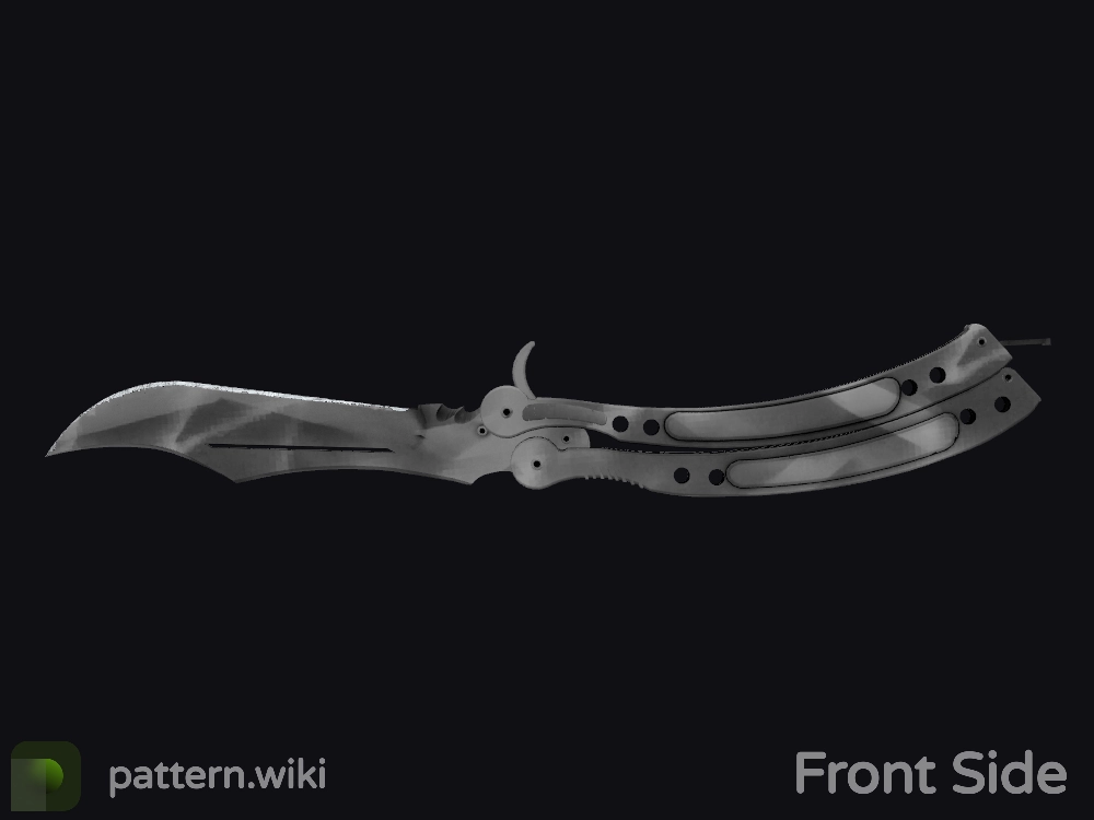 Butterfly Knife Urban Masked seed 743