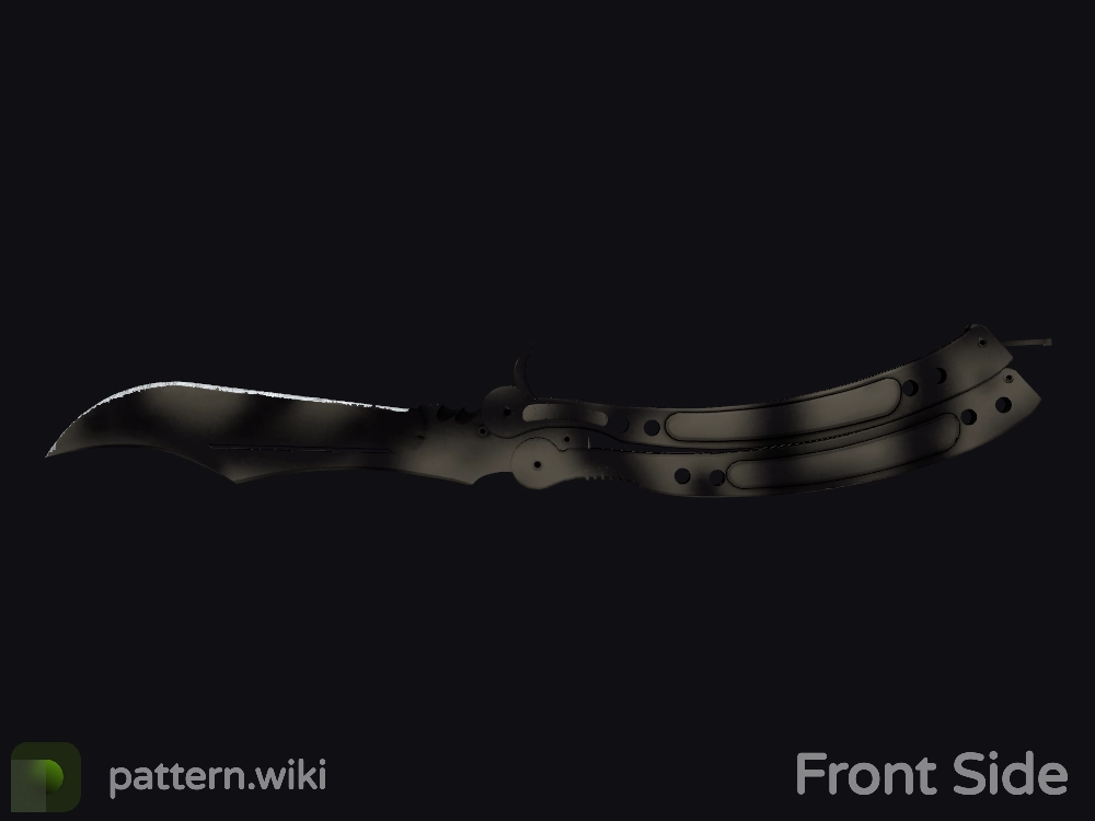 Butterfly Knife Scorched seed 655