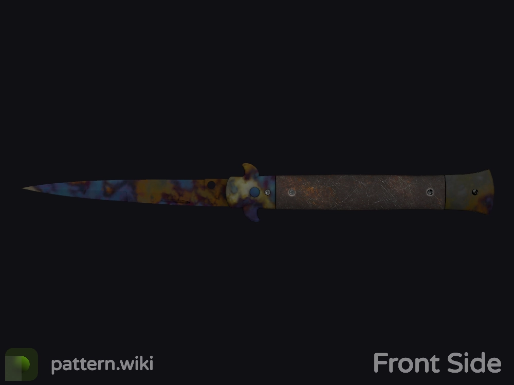 Stiletto Knife Case Hardened seed 215