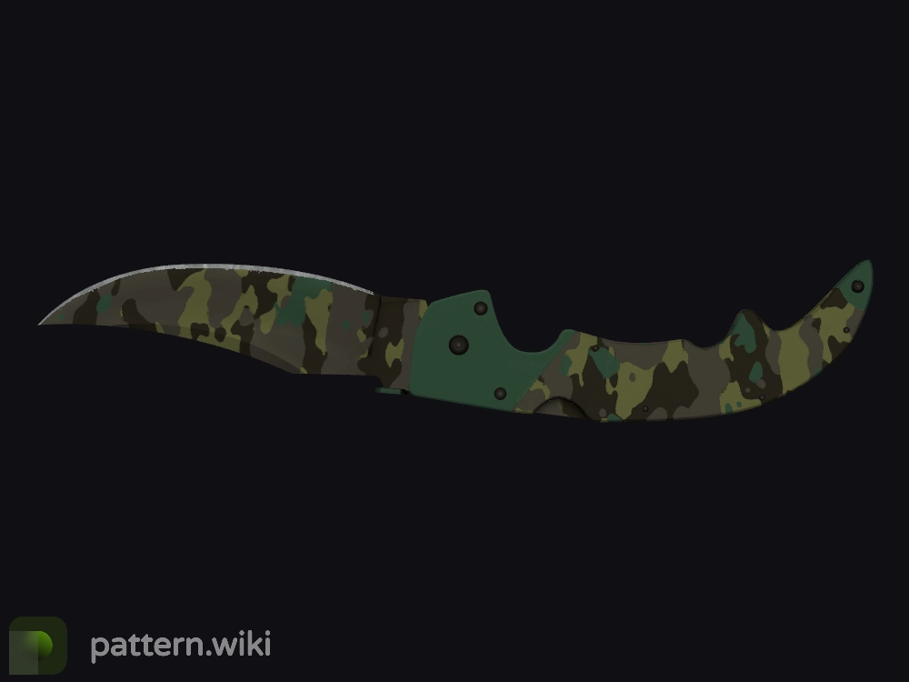 Falchion Knife Boreal Forest seed 766