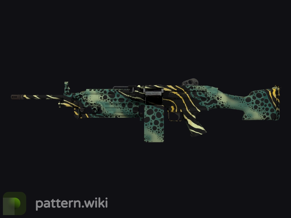 M249 Emerald Poison Dart seed 842