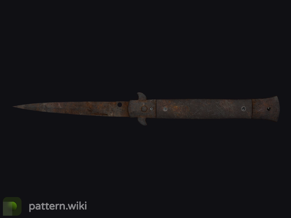 Stiletto Knife Rust Coat seed 6