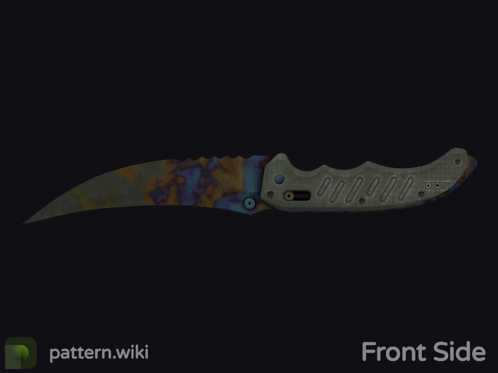 Flip Knife Case Hardened seed 148