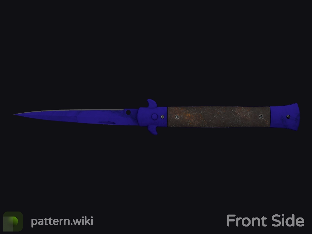 Stiletto Knife Doppler seed 787