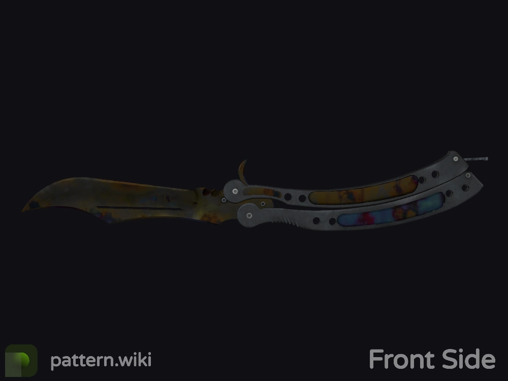 Butterfly Knife Case Hardened seed 137