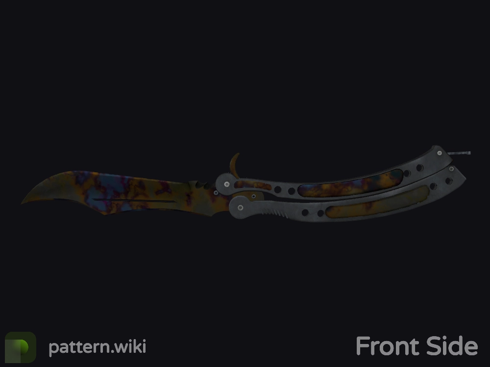 Butterfly Knife Case Hardened seed 448