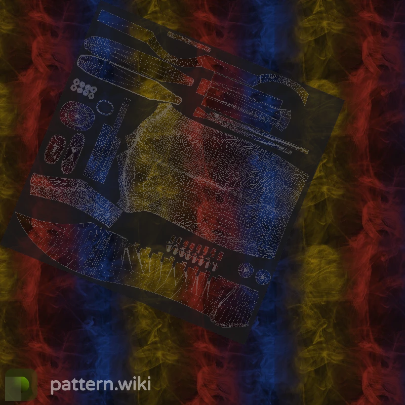 Bowie Knife Marble Fade seed 589 pattern template