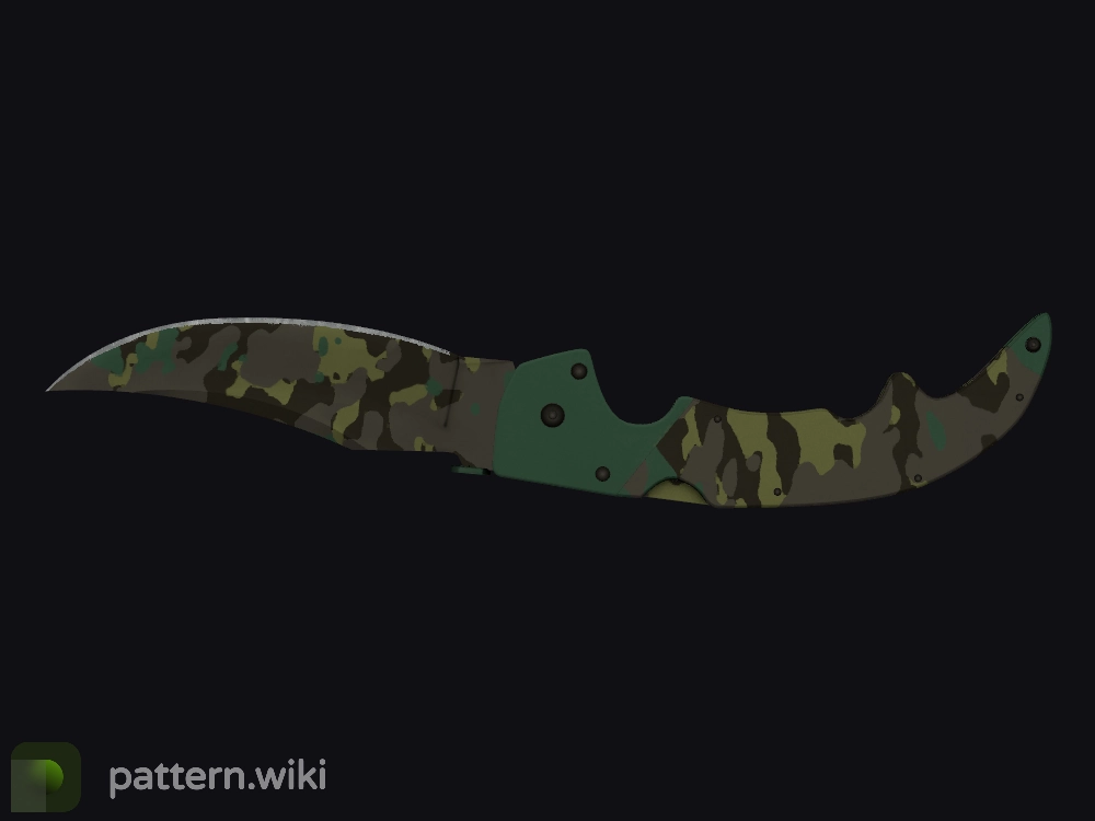 Falchion Knife Boreal Forest seed 173