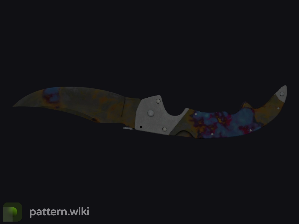 Falchion Knife Case Hardened seed 66