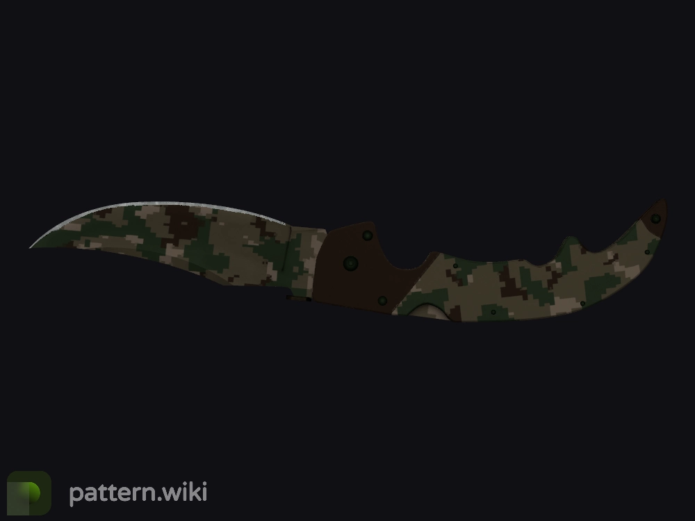 Falchion Knife Forest DDPAT seed 440