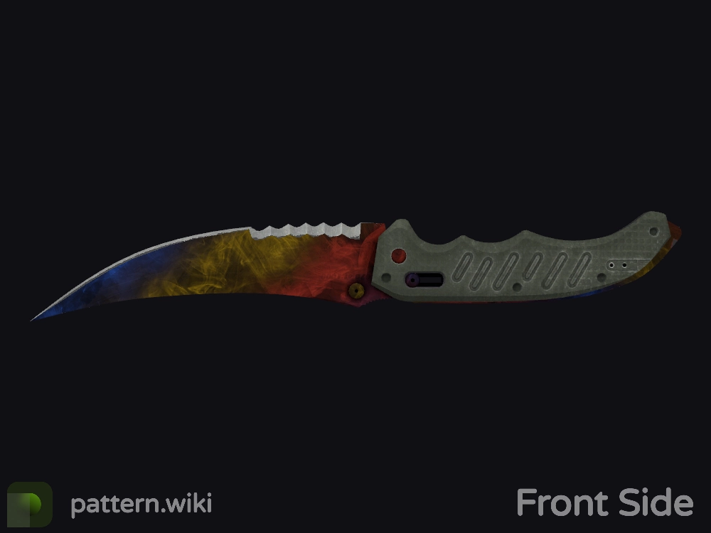 Flip Knife Marble Fade seed 887