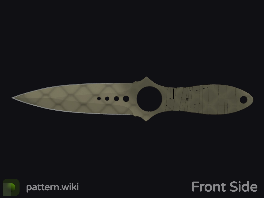 Skeleton Knife Safari Mesh seed 583