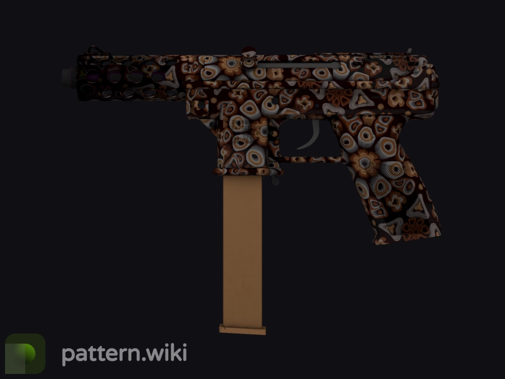 Tec-9 Orange Murano seed 783