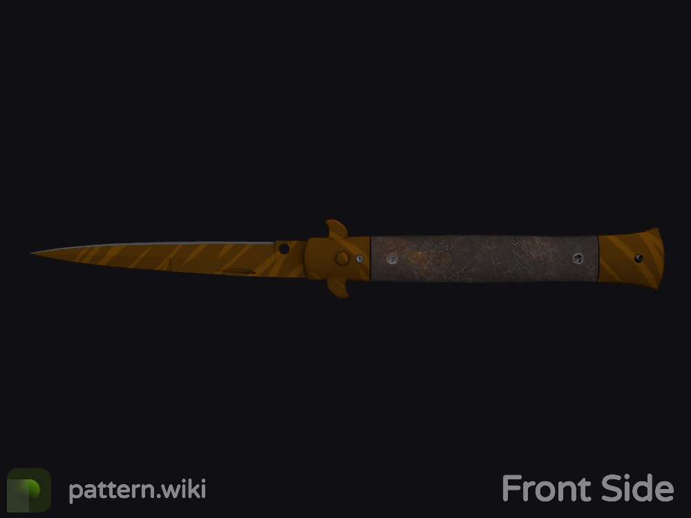 Stiletto Knife Tiger Tooth seed 20