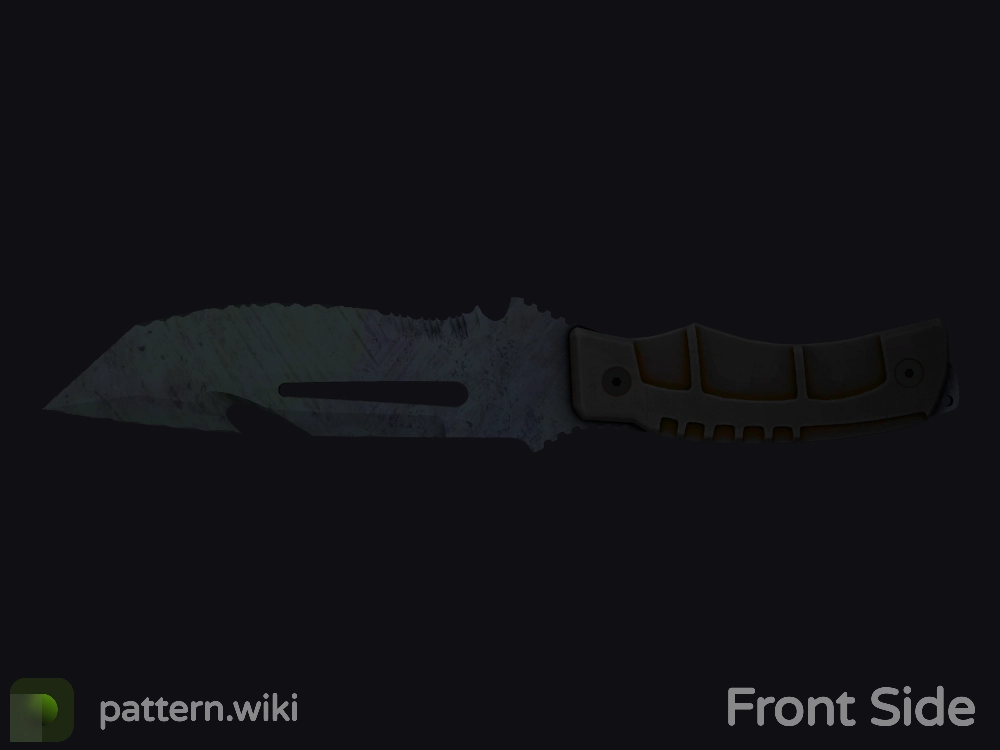 Survival Knife Blue Steel seed 908