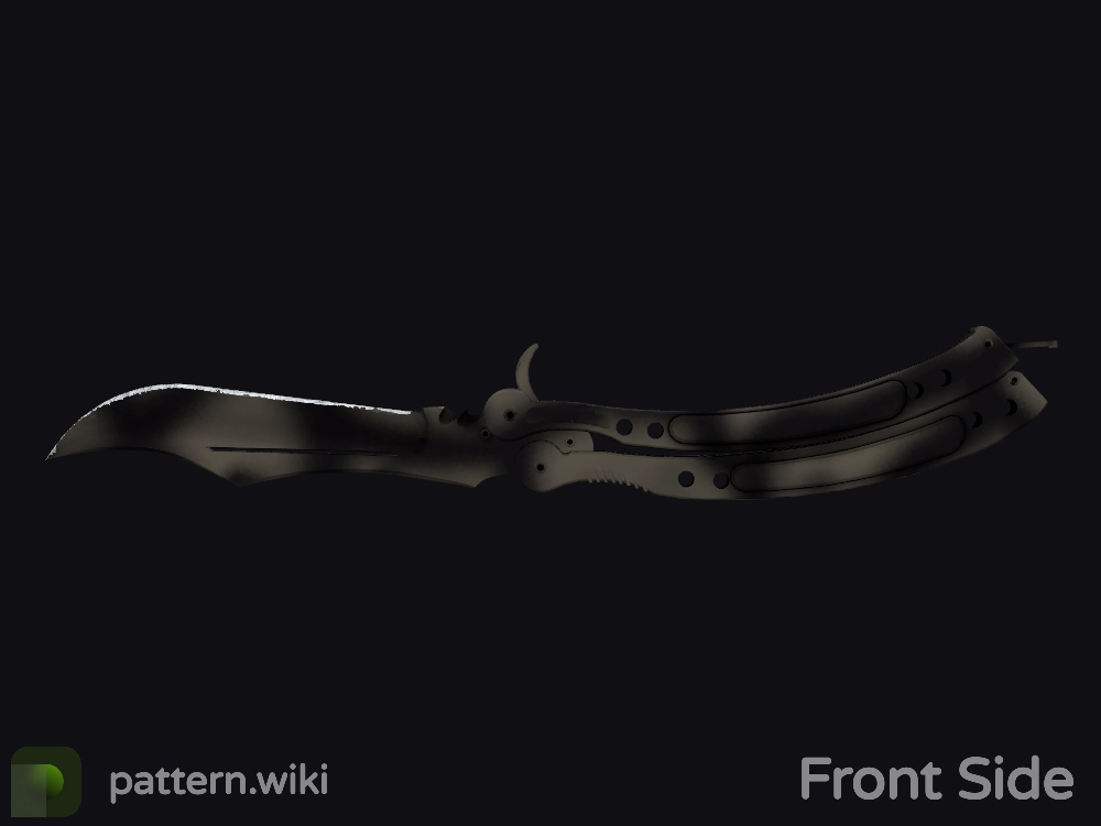 Butterfly Knife Scorched seed 826