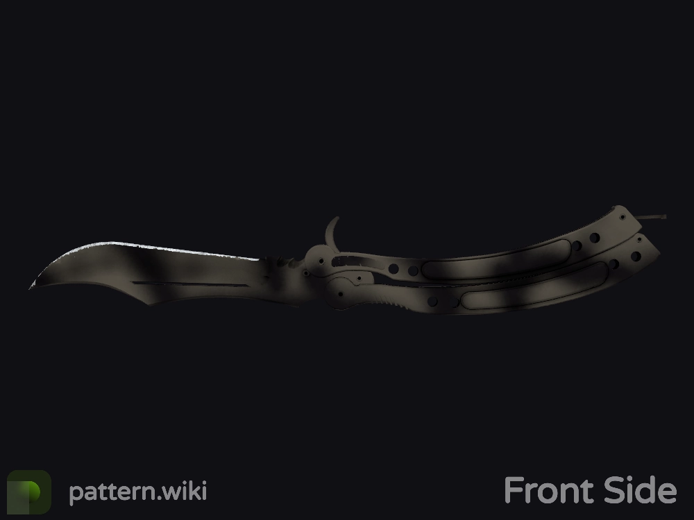 Butterfly Knife Scorched seed 690