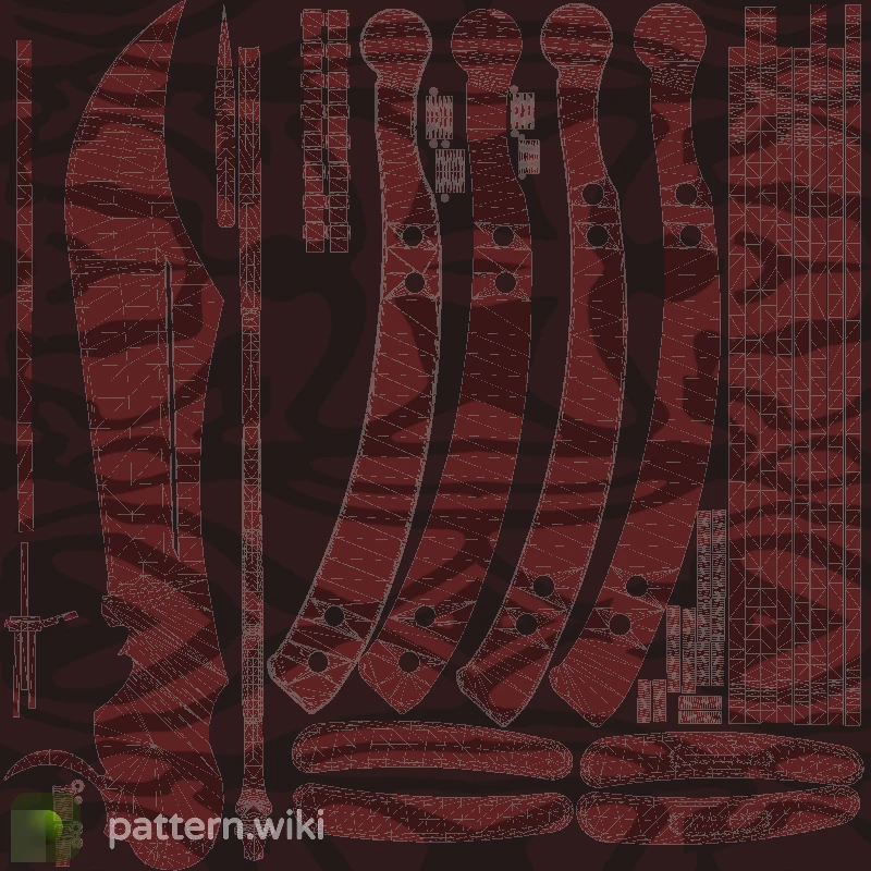 Butterfly Knife Slaughter seed 941 pattern template