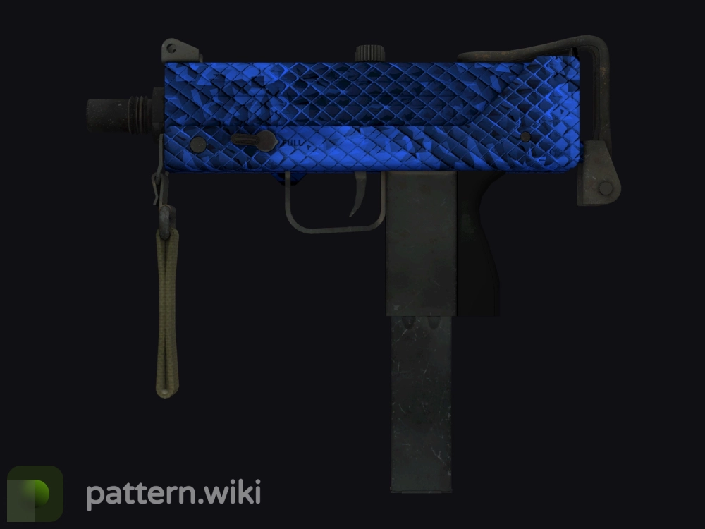 MAC-10 Lapis Gator seed 275