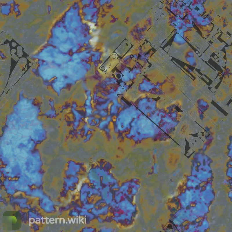 AK-47 Case Hardened seed 408 pattern template