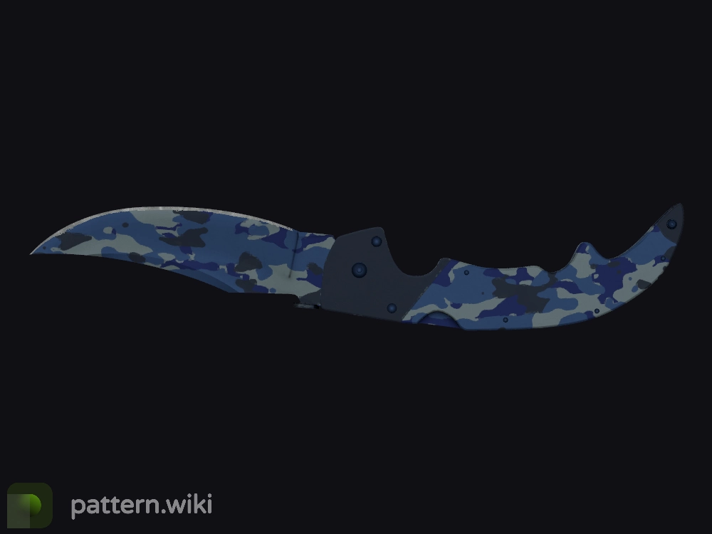 Falchion Knife Bright Water seed 876