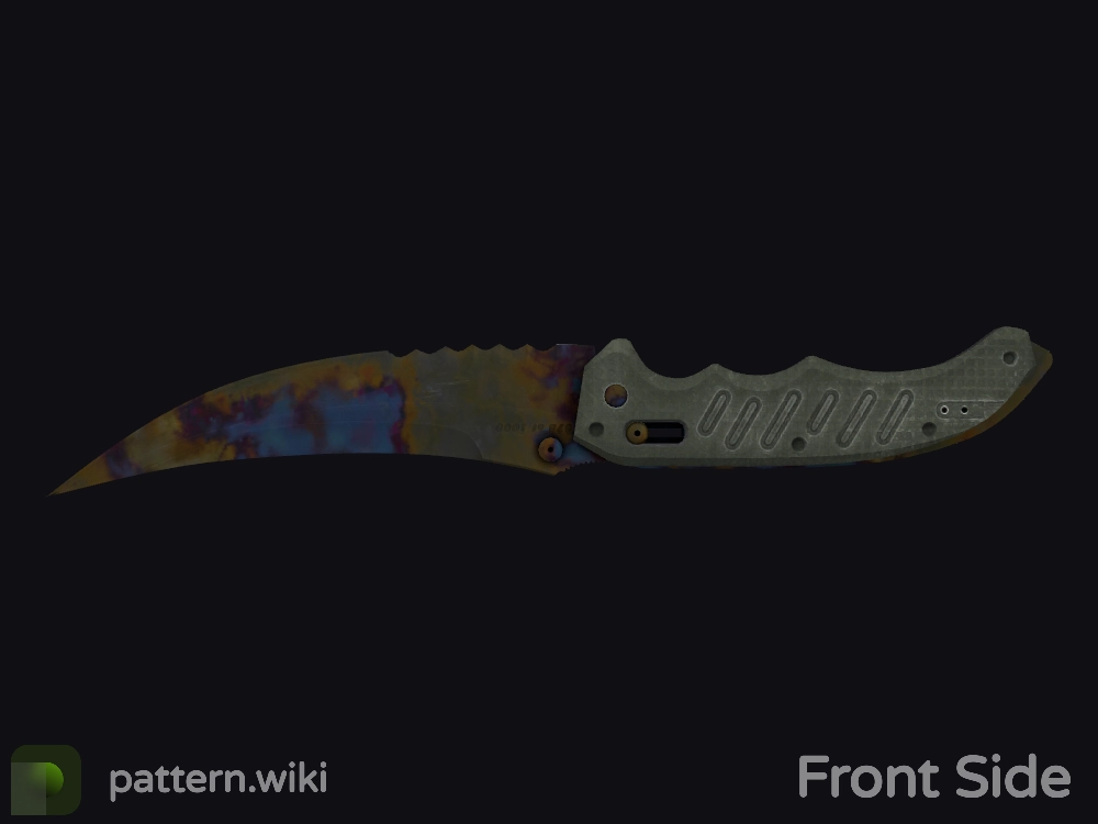 Flip Knife Case Hardened seed 535