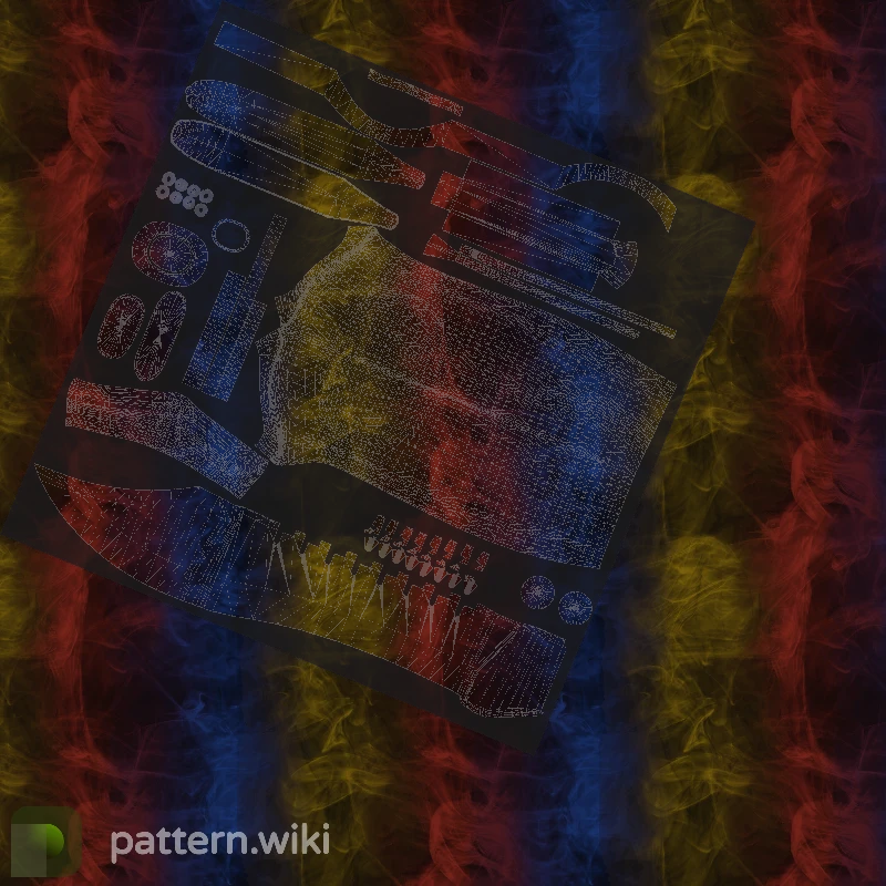 Bowie Knife Marble Fade seed 791 pattern template