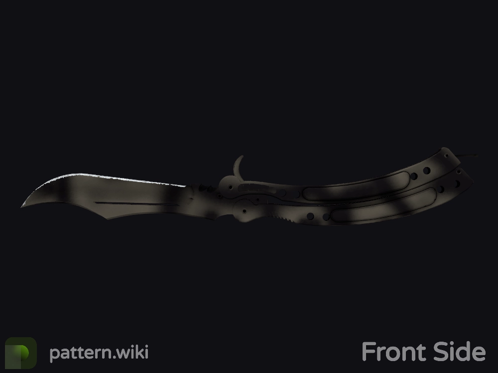 Butterfly Knife Scorched seed 360