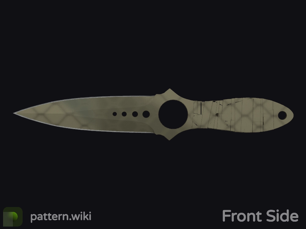 Skeleton Knife Safari Mesh seed 558