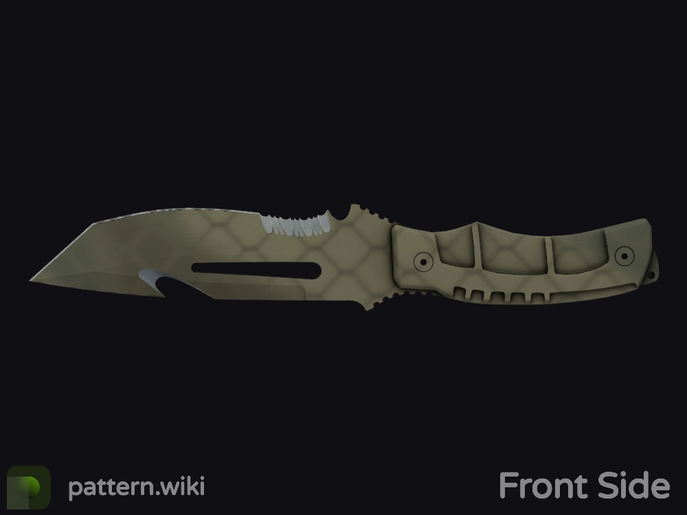 Survival Knife Safari Mesh seed 445