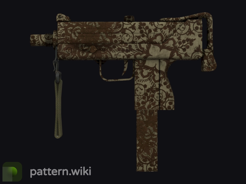 MAC-10 Sienna Damask seed 128