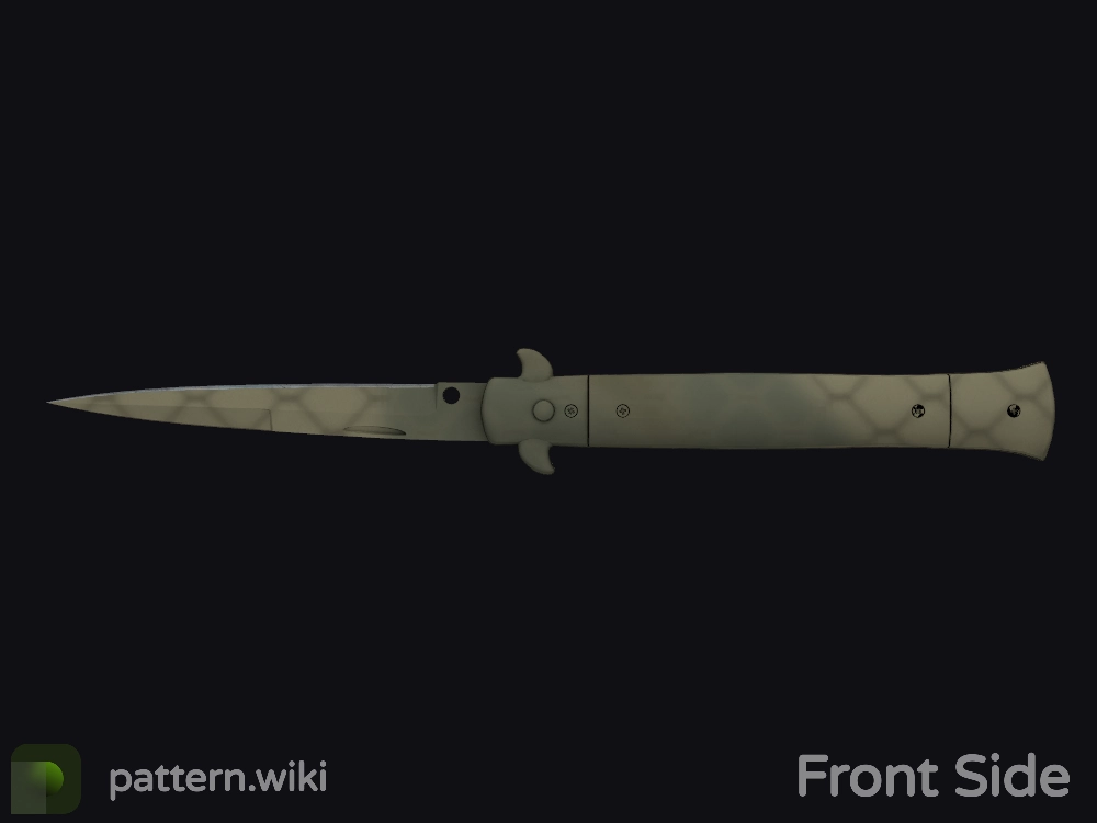 Stiletto Knife Safari Mesh seed 673