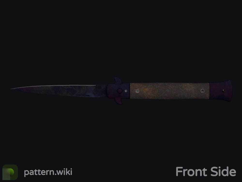 Stiletto Knife Doppler seed 221