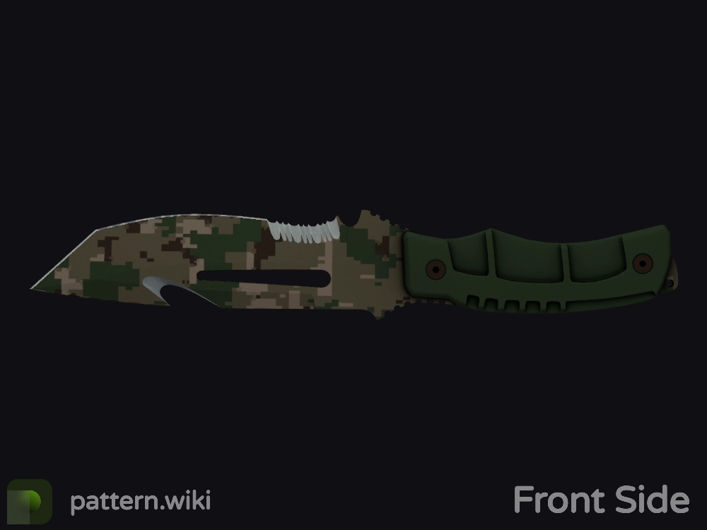 Survival Knife Forest DDPAT seed 172