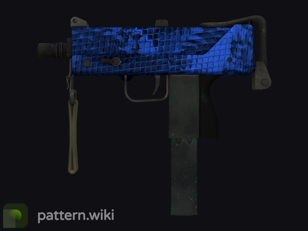 MAC-10 Lapis Gator seed 893