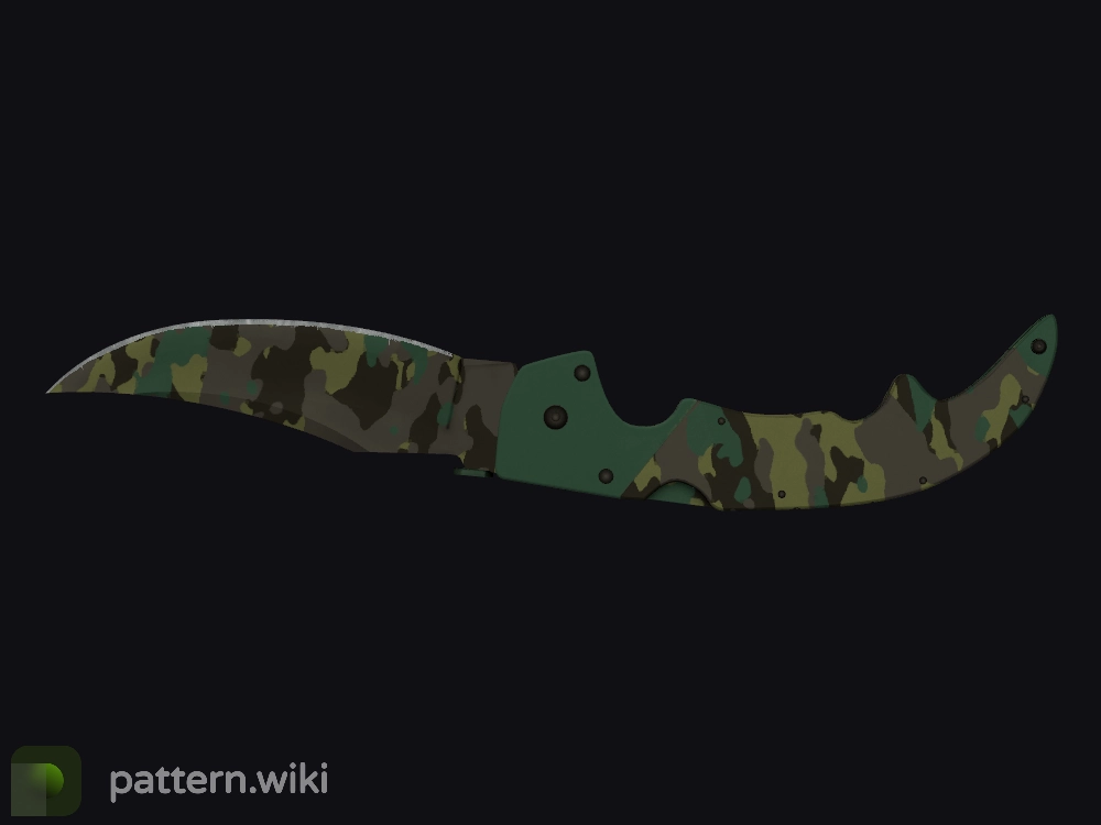 Falchion Knife Boreal Forest seed 747