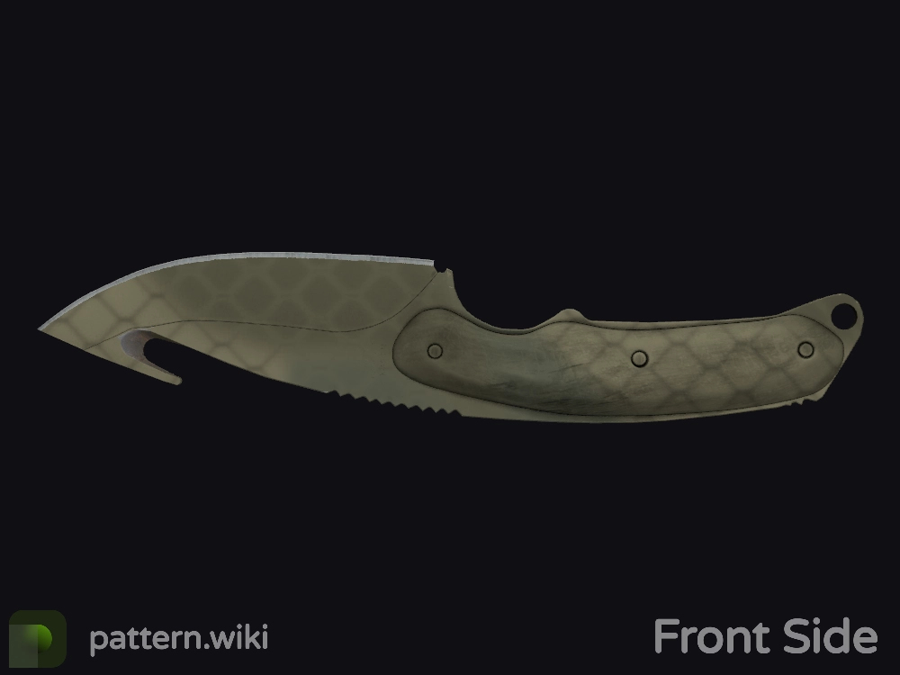 Gut Knife Safari Mesh seed 605